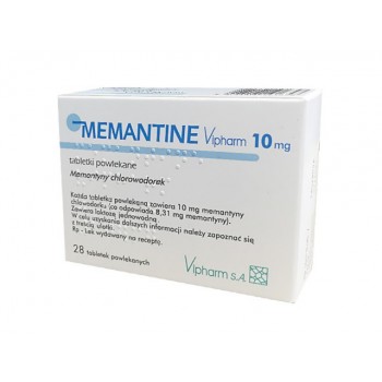 Мемантин (Memantine) Vipharm 10 мг, 28 таблеток